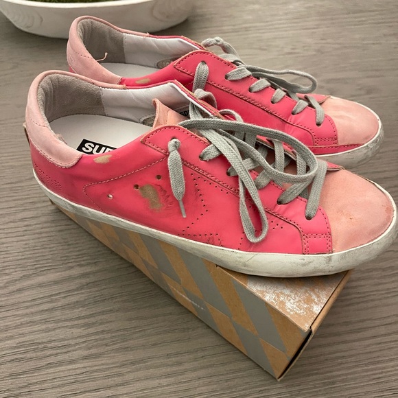 Golden goose superstar Women's Pink Sneakers - Picture 2 of 4